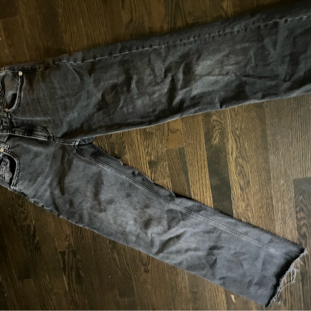 Zara Charcoal Denim Pants